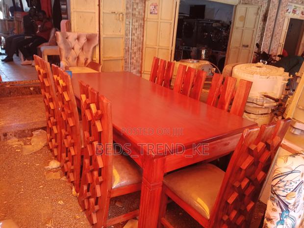 Regal Wooden 8 Seater Dining Set