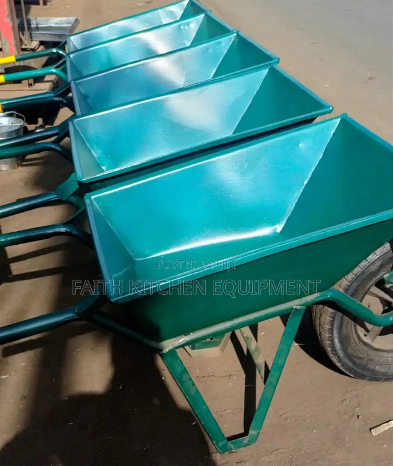 Heavy and Strong Wheelbarrows