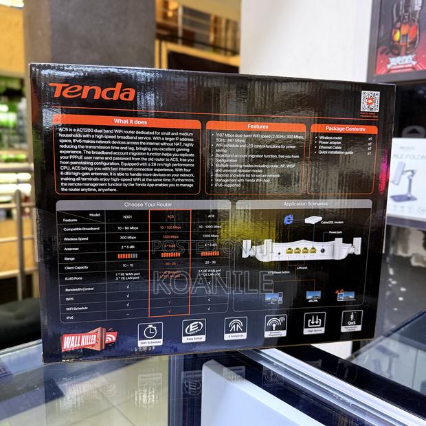 Tenda Ac1200 Smart Dual-Band Wifi Router - thumbnail 2