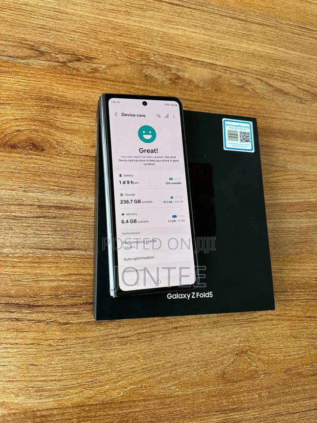 Samsung Galaxy Z Fold 5 256 GB Black - thumbnail 4
