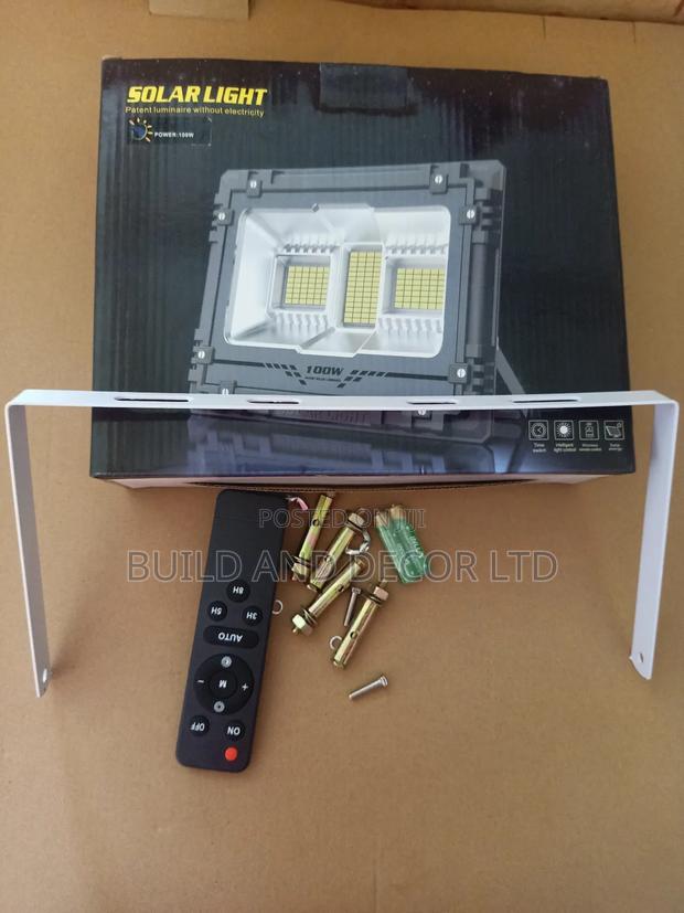 100w Solar Flood Light (Aluminium Casing) - thumbnail 3