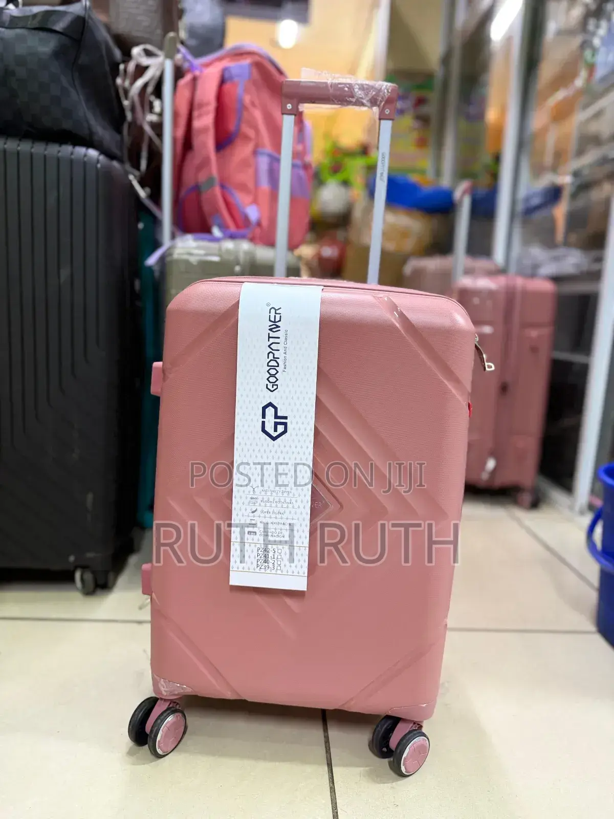 Small Size Rubber Suitcase Height 56cm