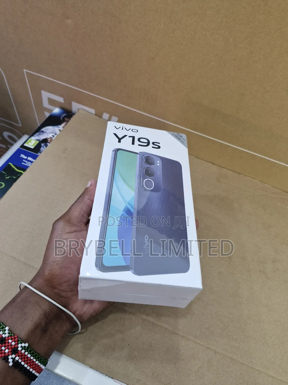 New Vivo Y19 128 GB Black
