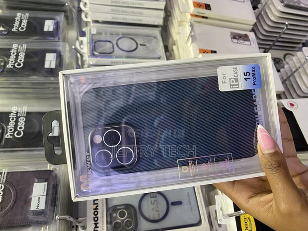 Menoh Carbon Fiber Case for Apple iPhone 15 Pro Max - thumbnail 2