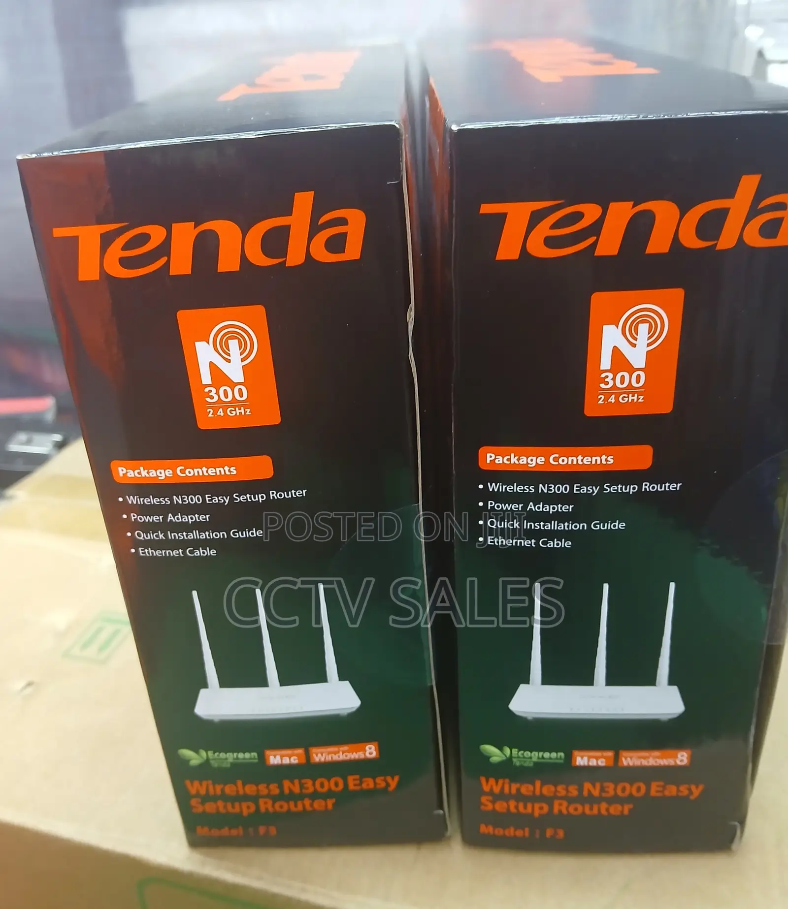 Easy Setup N300 MBPS Wireless Wifi Router Tenda F3