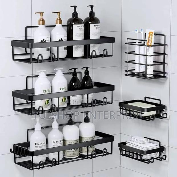 *Set of 6 Shower Caddy Shelf/Bathroom Organizer*
