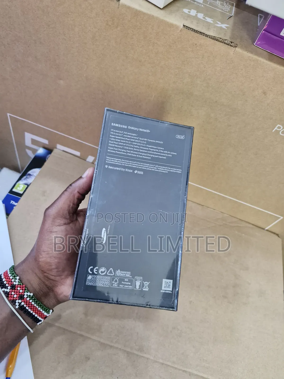 New Samsung Galaxy Note 10 Plus 5G 256 GB Blue