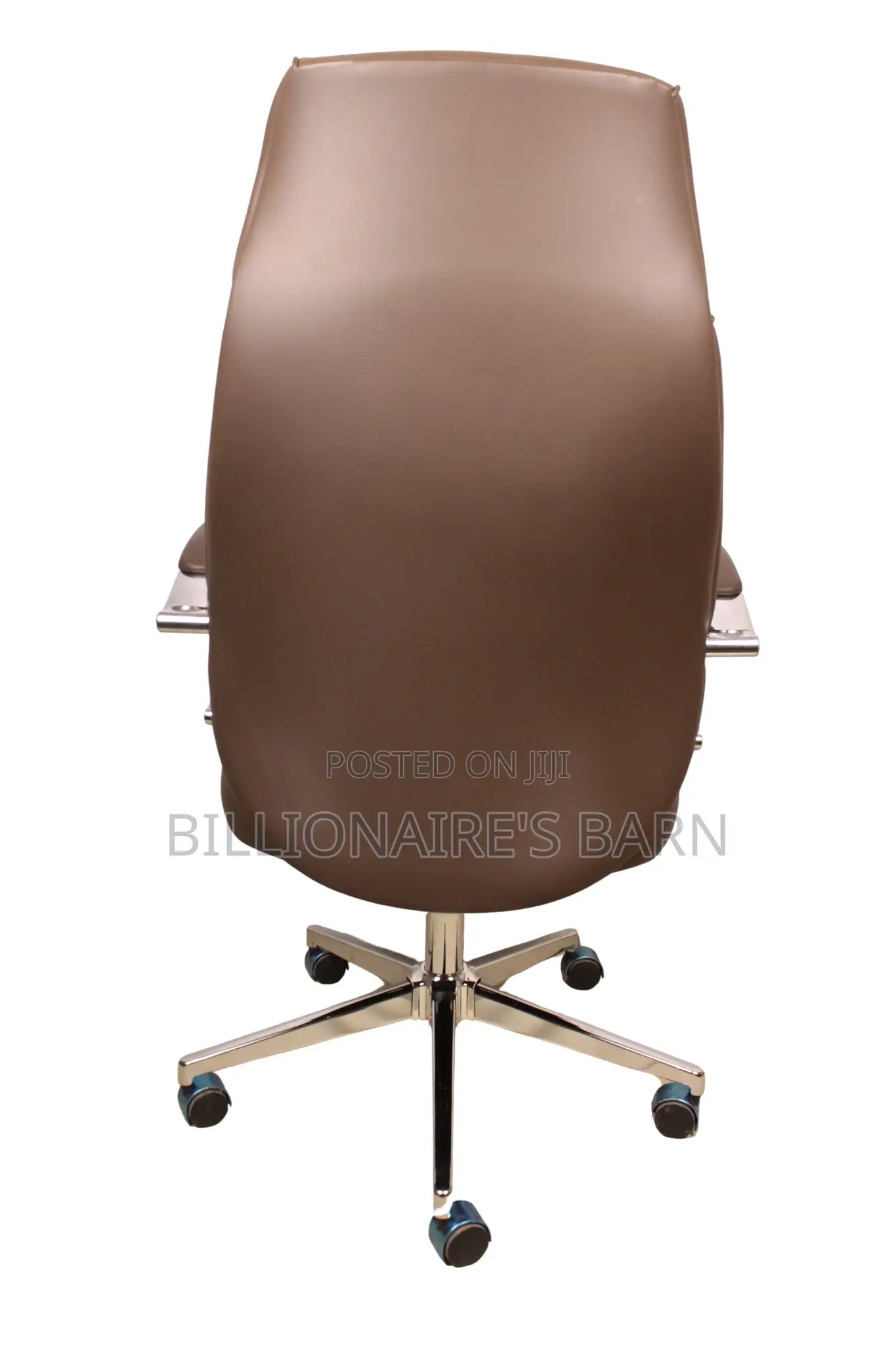 Office Executive Fixed Office Seat in Brown