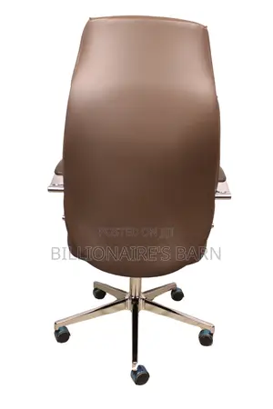 Office Executive Fixed Office Seat in Brown