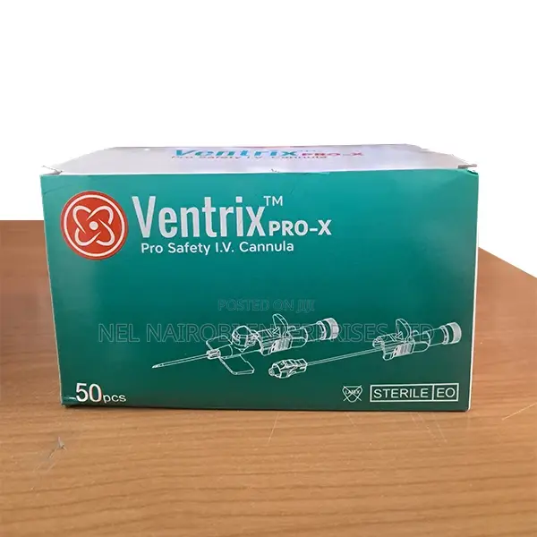 Ventrix Pro Safety X-Iv Cannula 18g (50s) 13x45mm, 95ml/Min