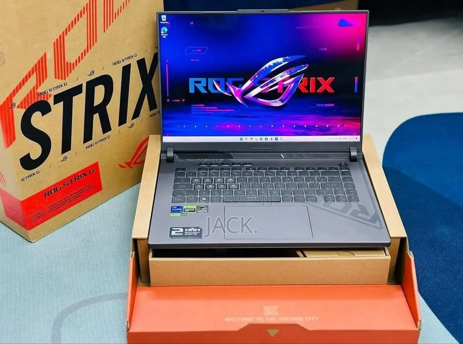New Laptop Asus ROG Strix G16 G614 16GB AMD Ryzen 9 SSD 1T