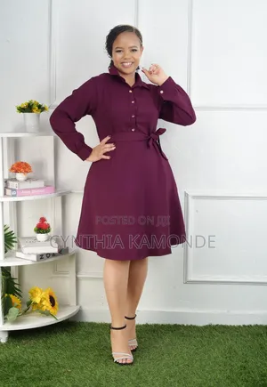 Waist Strap Shift Dress