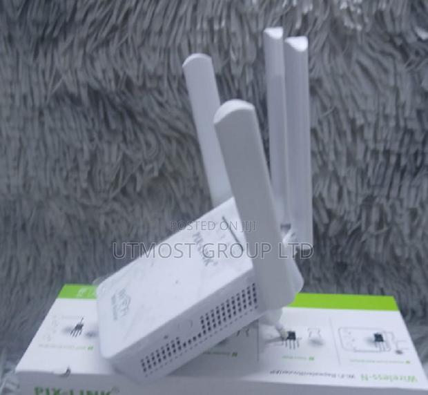 Smart 300mbps Wifi Extender Pix-Link Wifi Boosterfast Speeds - main view