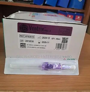 Ventrix Pro Safety X-Iv Cannula 26g (50s) 0.6x19mm, 15ml/Min