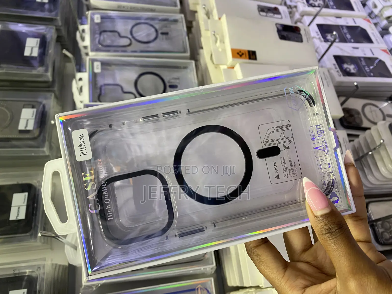 Mous for iPhone 14 Pro Max Case Magsafe Compatible Clear
