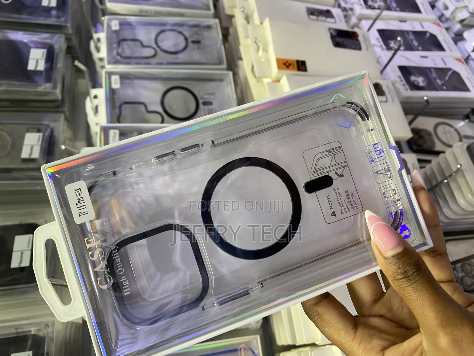 Mous for iPhone 14 Pro Max Case Magsafe Compatible Clear