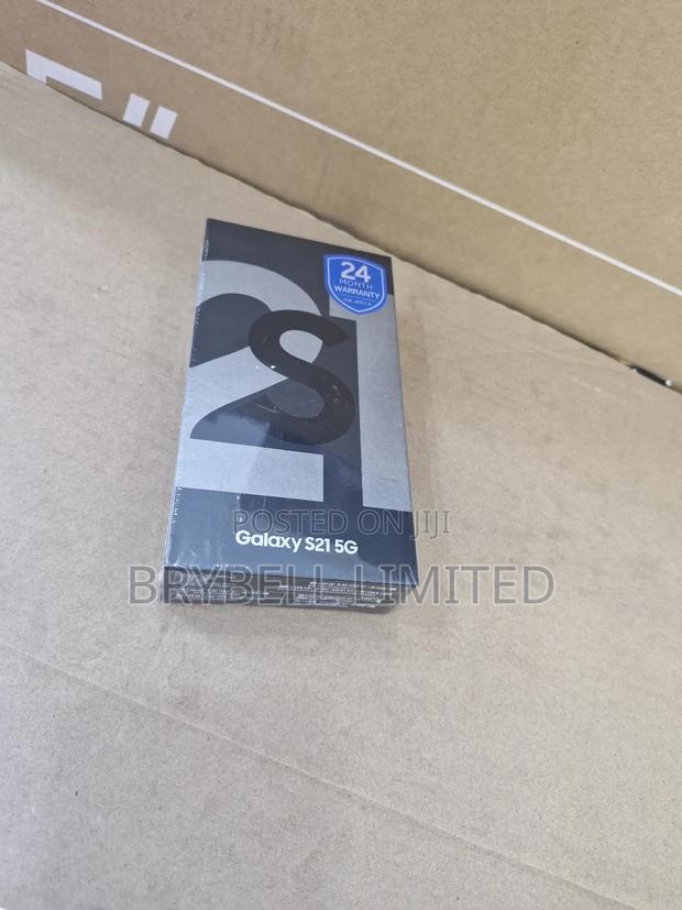 New Samsung Galaxy S21 5G 128 GB Silver - main view