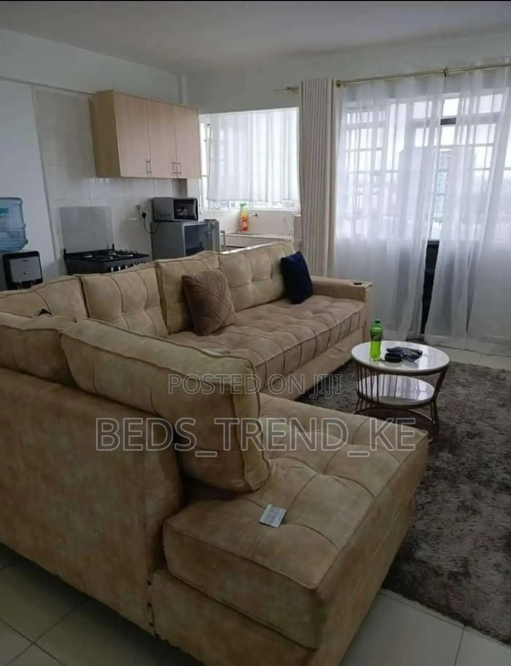 Royal Upholstered 6 Seater Chester L Sofa