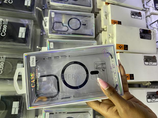 Supfine iPhone 15 Pro Max Clear Case With Magsafe - main view