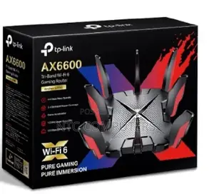 Tp-Link Ax6600 Tri-Band Wi-Fi 6 Gaming Router -