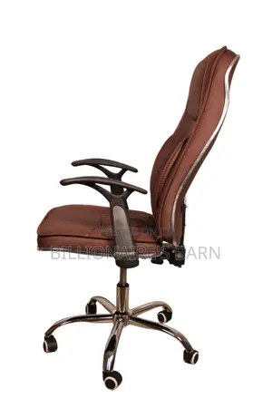Ergonomic Executive Leather Chair Brown Brown
