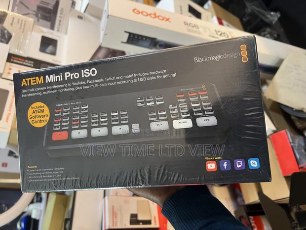 Blackmagic Design Atem Mini Pro Iso Hdmi Video Switcher - main view