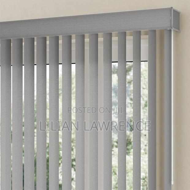 Clean White Office Blinds