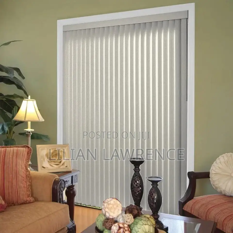 Clean White Office Blinds