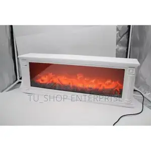 Led Flame Effect Fireplace Lantern