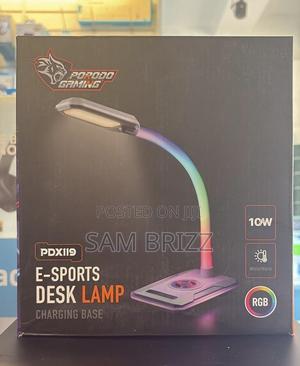 Porodo E-Sports Desk Lamp With Wireless Charging