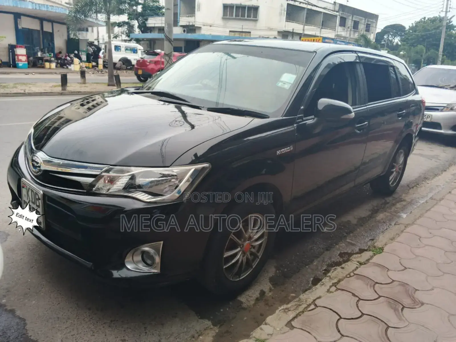 Toyota Corolla Fielder 2015 Black