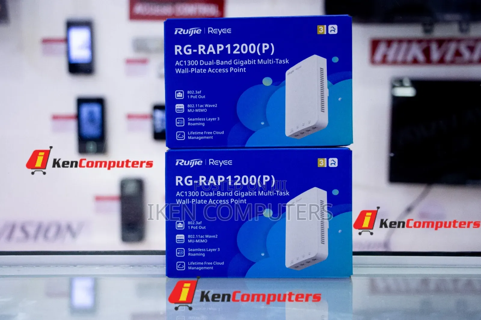 Ruijie Reyee Dualband Gigabit Wall Plate Access Point