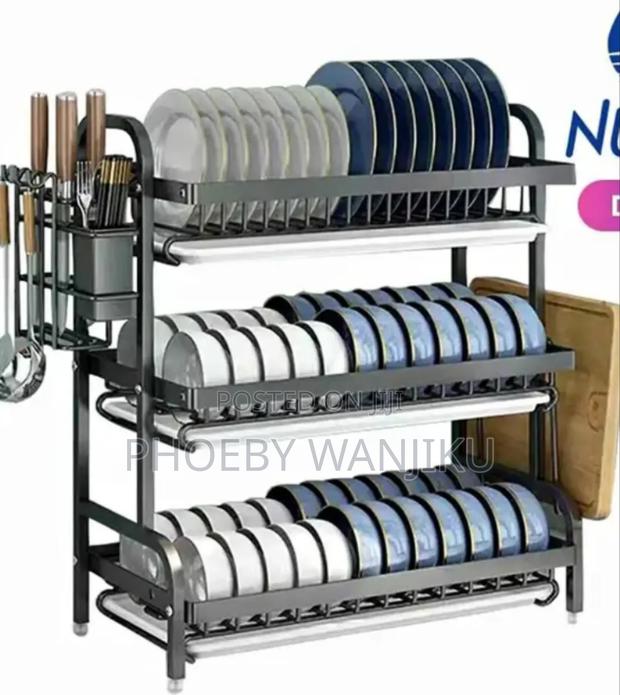 Nunix 3 Tier Dish Rack - main view