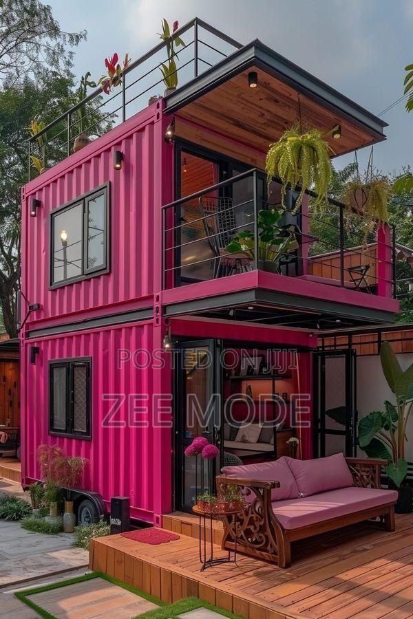 2-20ft Off-Grid Tiny Container House - main view