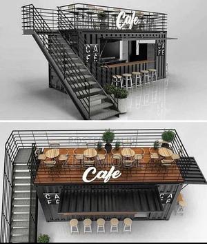 20ft Pop-Up Café With Deck - Ready to Serve! - thumbnail 2