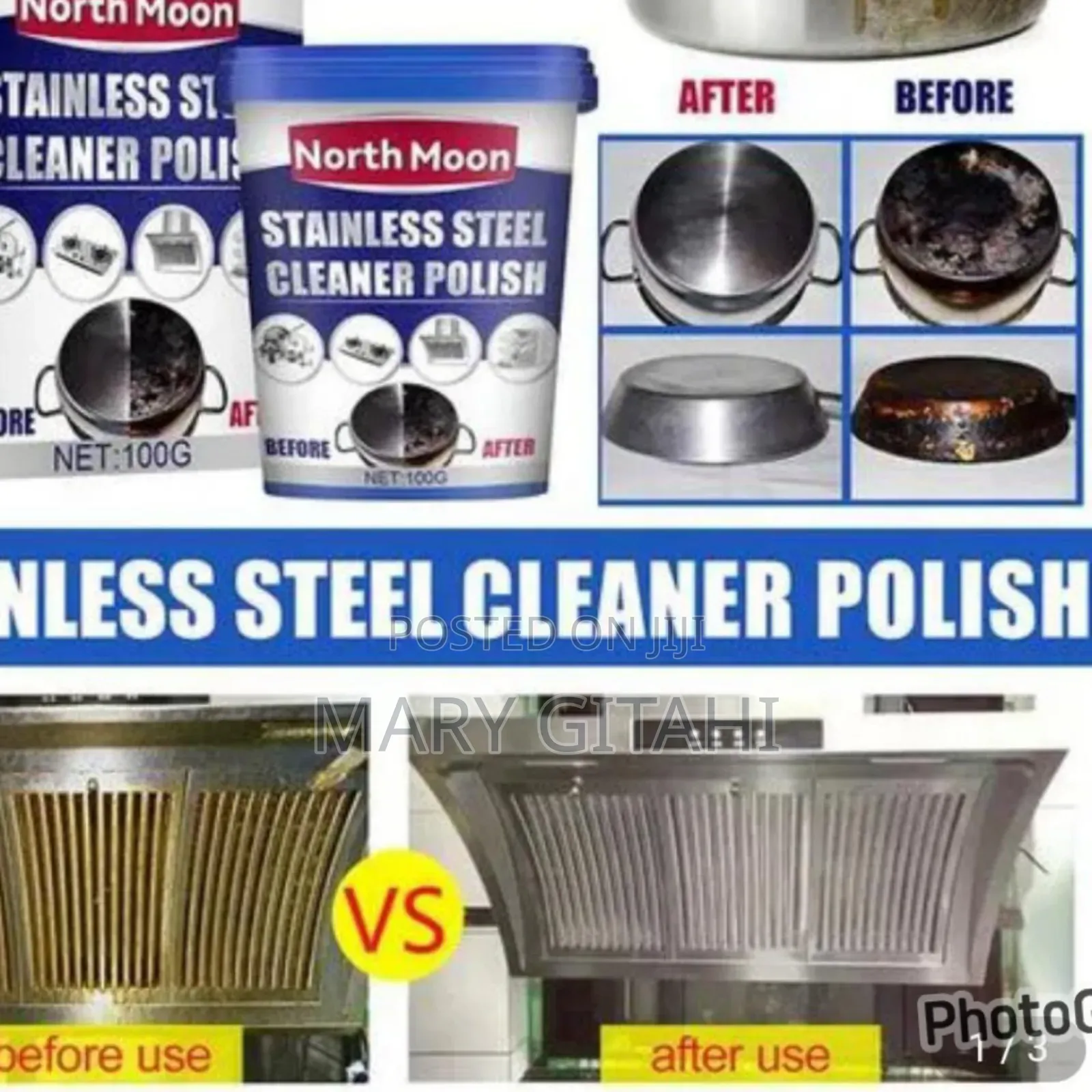 Stainless Steel Rust Remover 100g,