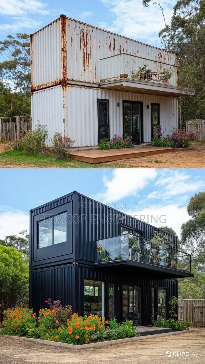 Off-Grid 2-40ft High Cube Dream Home