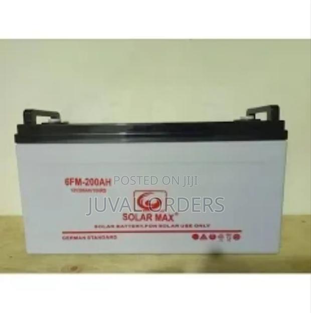 200ah Solar Max Solar Battery - main view