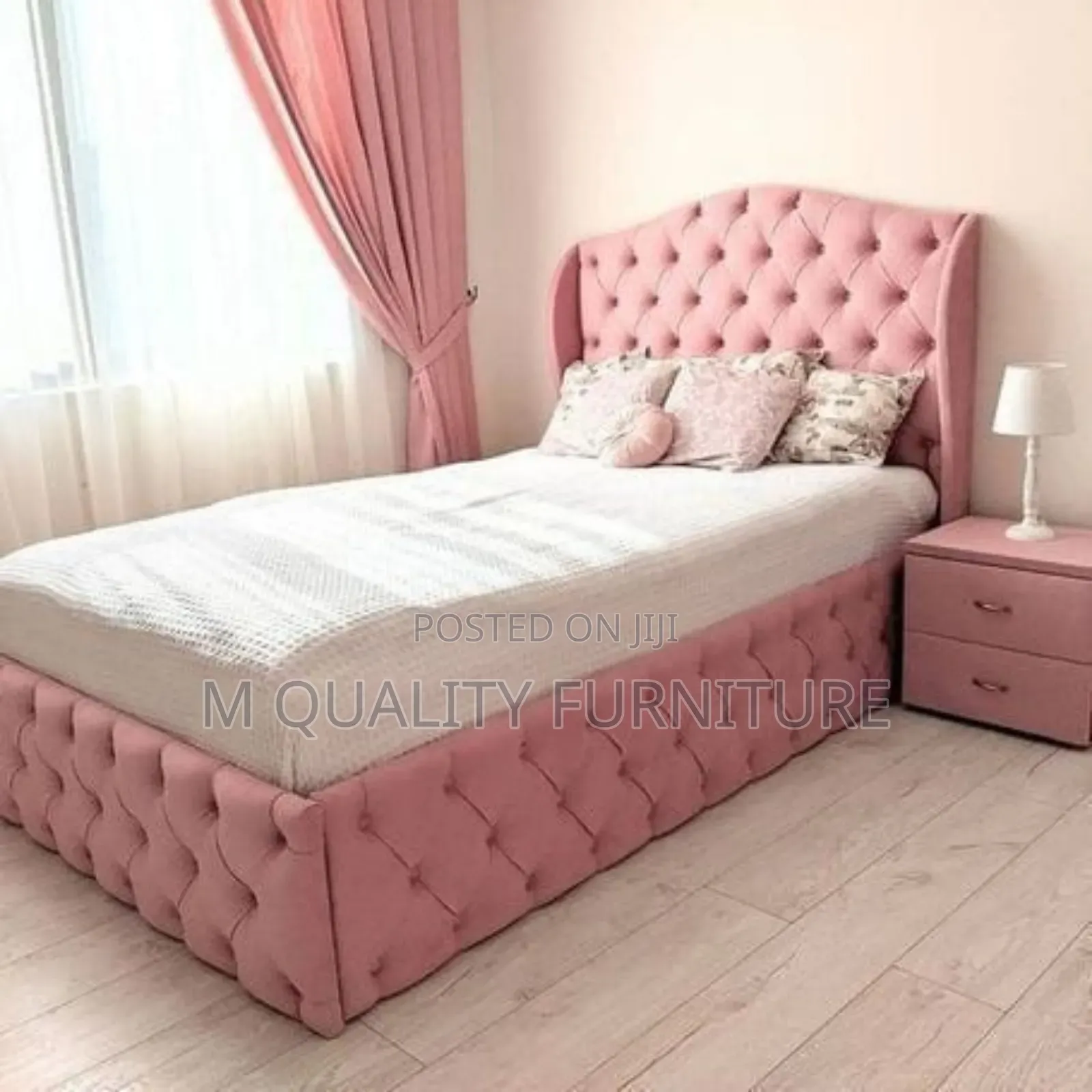 Pink Chesterfield Unique Beds