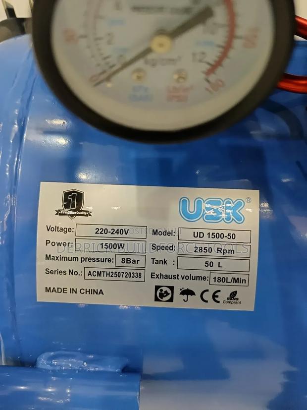 Usk 50l Air Compressor - thumbnail 3