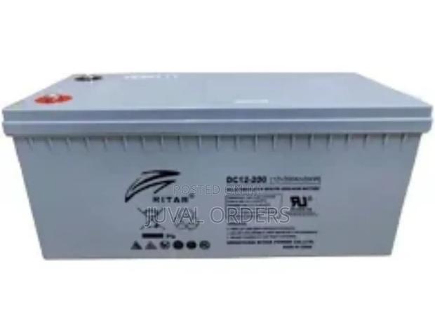 200ah Ritar Solar Battery - main view