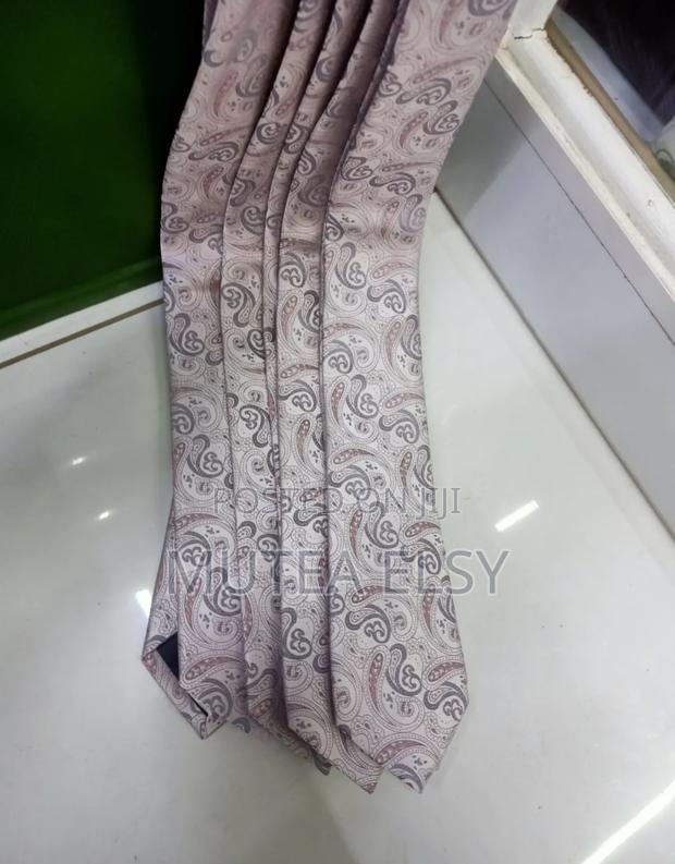 Off White,Brawn Black Vintage Single Ties - thumbnail 2