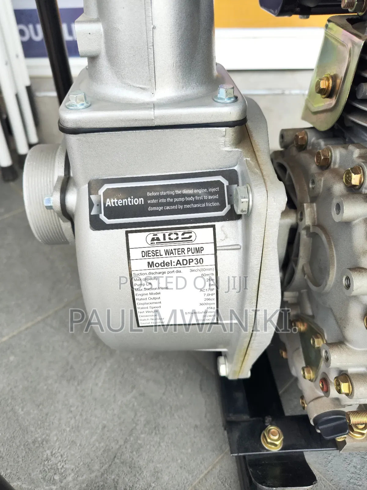 Aico Diesel Water Pump