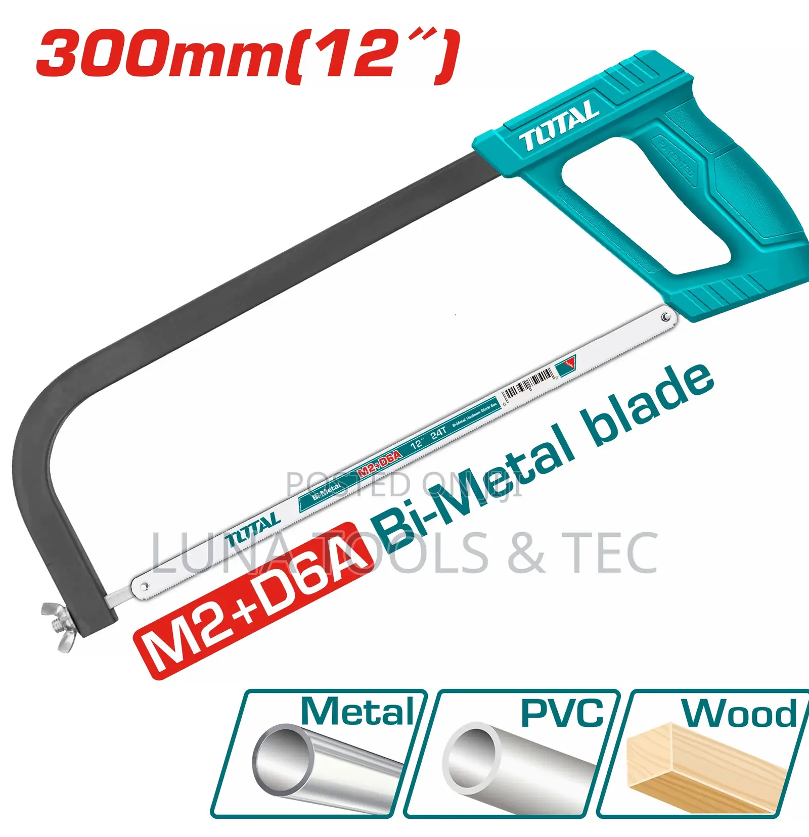 Hacksaw Frame
Size:300mm/12"
