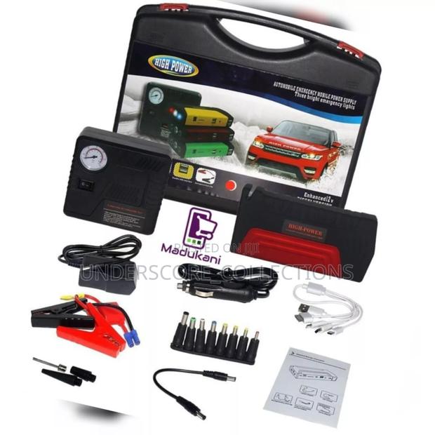 12v Portable Car Jump Starter Kit With Accessories - main view