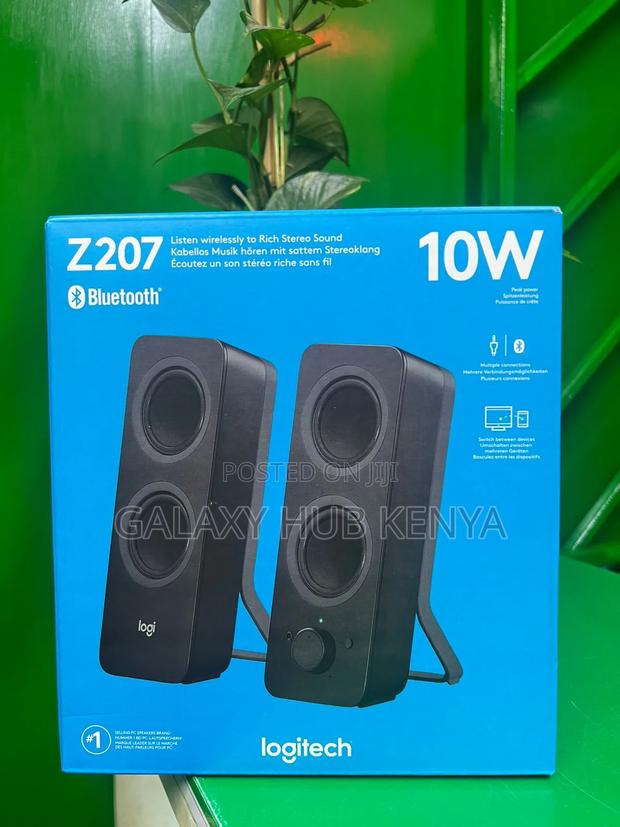 Logitech Z207 Bluetooth Computer Speakers (Black