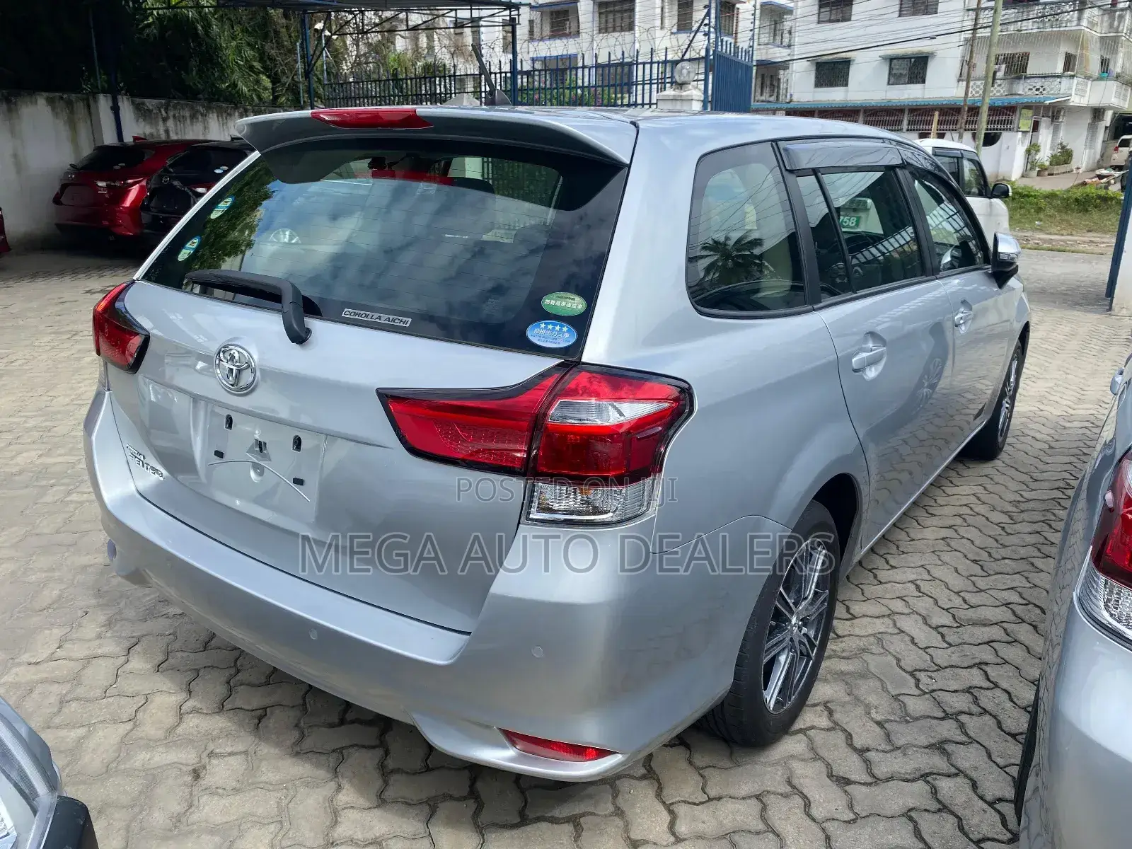 Toyota Corolla Fielder 2018 Gray