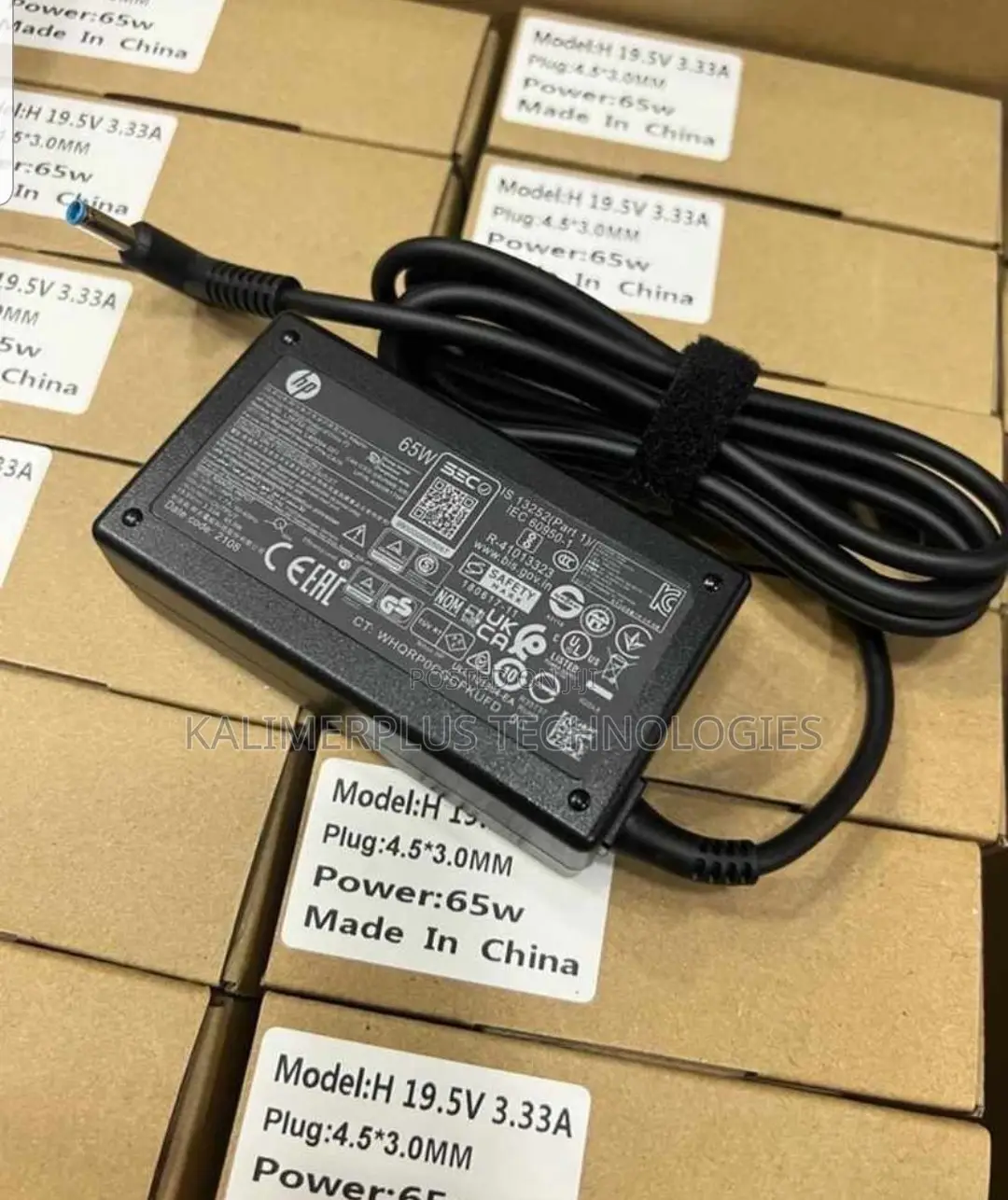 Hp Blue Pin Laptop Adapter 19.5v 2.31a 4.5 X 3.0