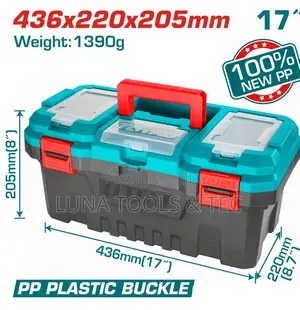 Total Tpbx0171 17" Plastic Tool Box