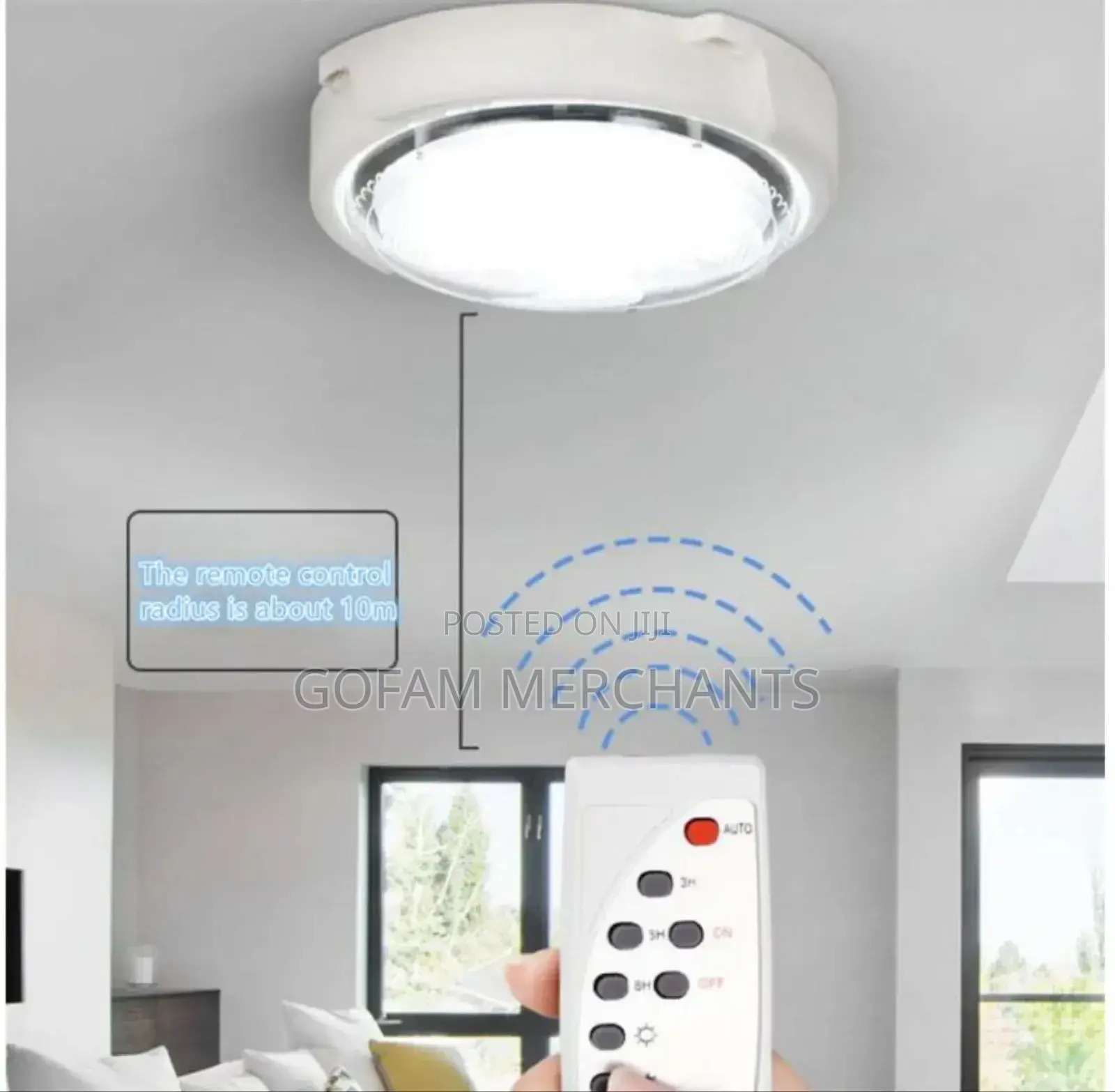 Portable Solar Ceiling Light